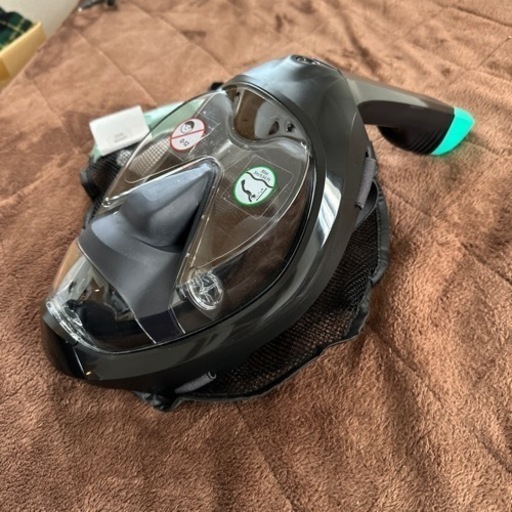 新品　デカトロン　シュノーケルセット