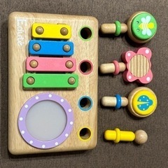 赤ちゃんの木のおもちゃの画像