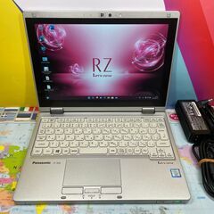 パナソニック CF-RZ6 SIMフリー 10.1型 タッチパネル 超軽量 JC0122 美品 LET パナソニック タッチパネル 10.1型 CF-RZ6 コンパクト