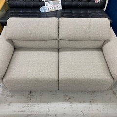 【美品】HUKLA フクラ ソファ 2Pソファ 札幌【フクラ クリビア 2人掛けソファ】ベーシックモダン 布張地 2人用