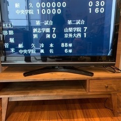 TOSHIBA REGZA 37Z9500 37型　テレビ+テレビ台の画像
