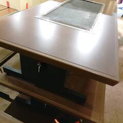  在庫多数あり お好み焼き 鉄板焼 テーブル LPG プロパンガス 業務用 180㎝×80ｃｍ グリドル 鉄板焼器 業務用グリドルの画像