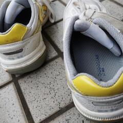 ②沖水中学校指定靴　25センチ　3年使用の画像