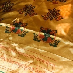 未使用★モンゴル土産のストール①の画像