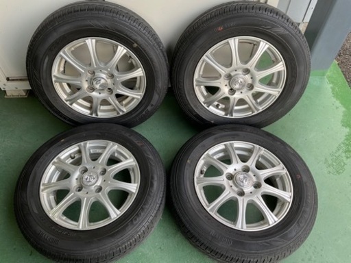 アルミホイール付き145/80r-13夏タイヤ4本セット