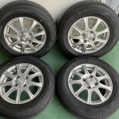 アルミホイール付き145/80r-13夏タイヤ4本セット