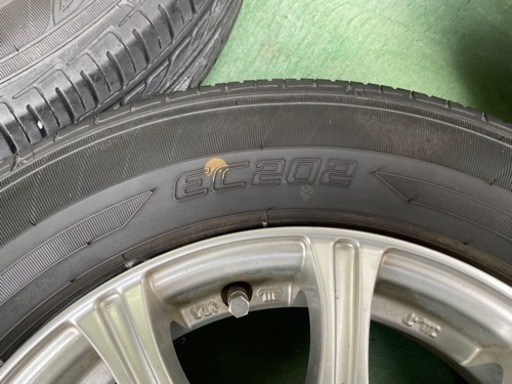 アルミホイール付き145/80r-13夏タイヤ4本セット