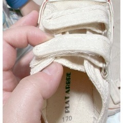 子供靴 2足まとめ売り 17cmの画像