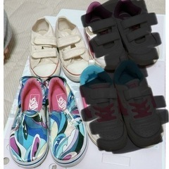 子供靴 2足まとめ売り 17cmの画像