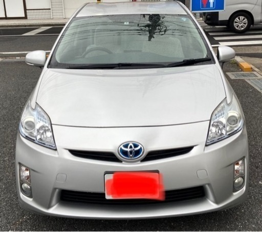 トヨタ　プリウス　シルバー　車検令和6年6月　ナビビルトインETC