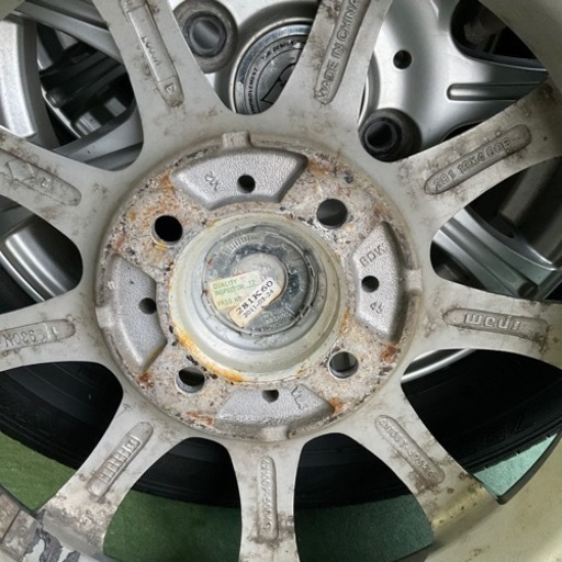アルミホイール付き145/80r-13夏タイヤ4本セット