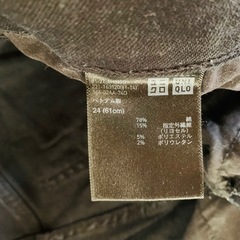 ユニクロ　パンツ　2本セットの画像