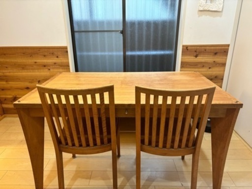 【値下げしました】朝日木工 家具 ダイニングセット