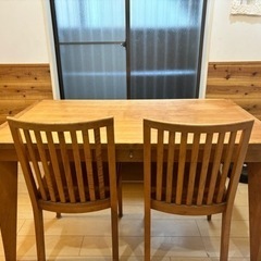 【値下げしました】朝日木工 家具 ダイニングセット