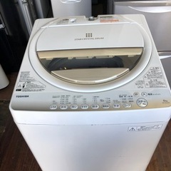 福岡市内配送設置無料　東芝 TOSHIBA AW-6G2(W) [全自動洗濯機（6.0kg） グランホワイト]