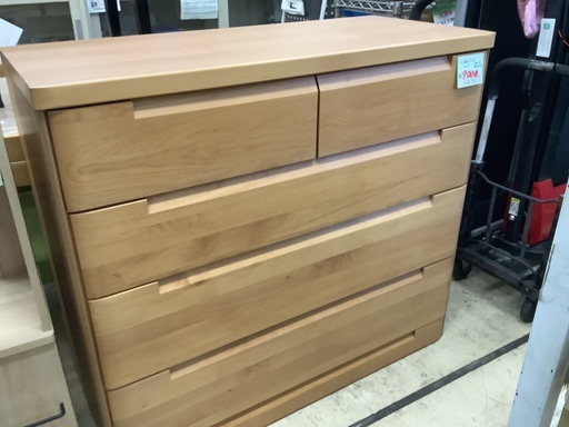 大川家具 サンコウ チェスト タンス 管C240320HK (ベストバイ 静岡県袋井市)