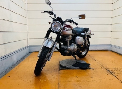 35131km エストレヤ　BJ250A カワサキ　中型★ 始動動画あり