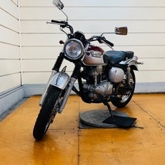 35131km エストレヤ　BJ250A カワサキ　中型★ 始動...