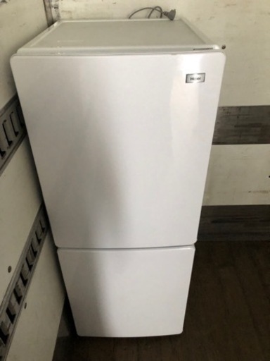 福岡市内配送無料　ハイアール Haier JR-NF148A W [ファン式 冷蔵冷凍庫 148L 右開き 2ドア ホワイト]