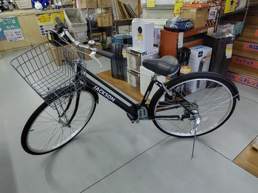 J585☆状態良し☆軽快自転車☆JACKSON☆6段☆LEDオート☆27型 (買取