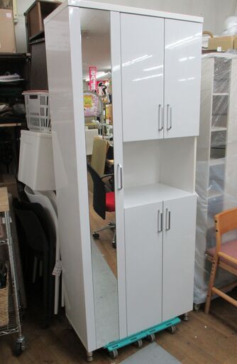 R068 NITORI シューズボックス サンレモ、28足収納可能、幅75cm Used・美品