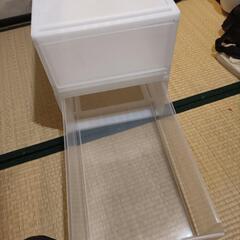 【2個セット】CAINZの引き出し衣装ケースロング Mの画像