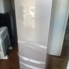 福岡市内配送無料　東芝 TOSHIBA GR-H43GL(NP) [冷凍冷蔵庫 （426L・左開き） 5ドア ピンクゴールド]