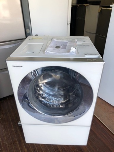 北九州市内配送無料　保証付き　パナソニック Panasonic NA-VG1100L-P [ななめドラム洗濯乾燥機 Cuble(キューブル) 10kg/3kg乾燥付き 左開き ナノイー搭載 ピンクゴールド]
