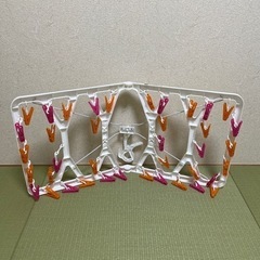 洗濯カゴ　角型ハンガーの画像