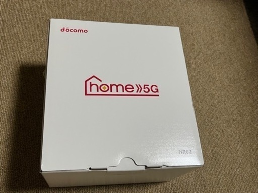 【新品未使用】　 docomo 5g HR02 25,000→23,000円→16,500円 値下げ