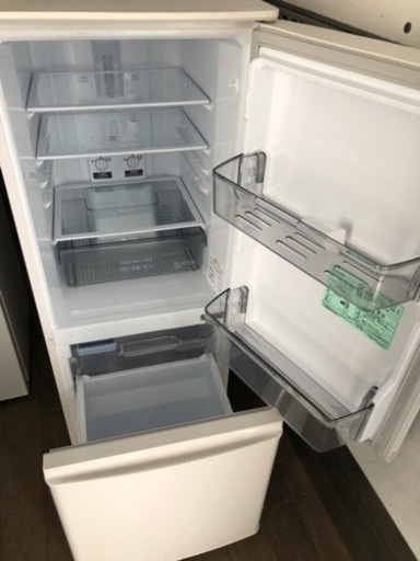 北九州市内配送無料　保証付き　2020年式　三菱電機 MITSUBISHI ELECTRIC MR-P15F-W [冷蔵庫 （146L