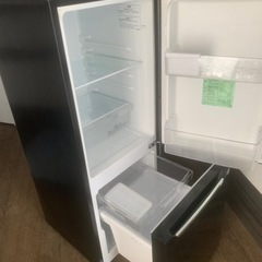 福岡市内配送設置無料 2020年式 冷蔵庫 パールブラック HR-D15CB [2ドア /