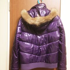 中綿ジャケット　毛皮ファー Mサイズの画像