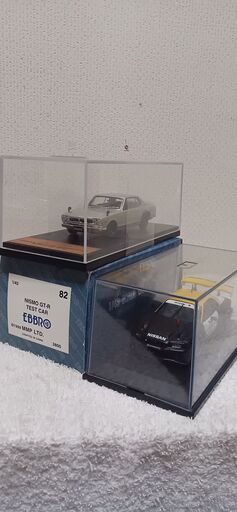 最終値下げしました、日産　スカイライン2000GT-R(ハコスカ)(1970)\u0026ニスモGT-R Test carミニカーセット