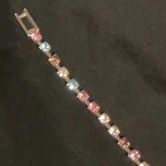  カラフルストーン ブレスレットの画像