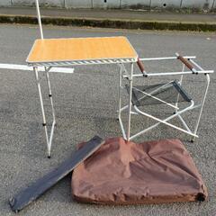 キャンプ🎄⛺🎄キッチンテーブルの画像