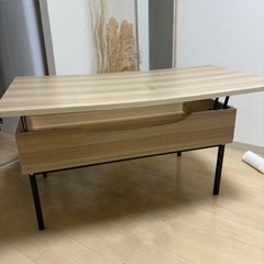 昇降式ローテーブルの画像