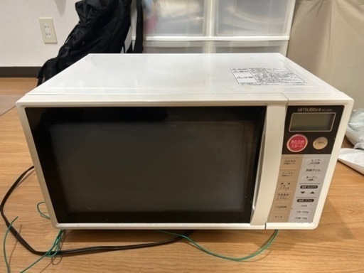 三菱オーブンレンジ 2007年製 電子レンジ