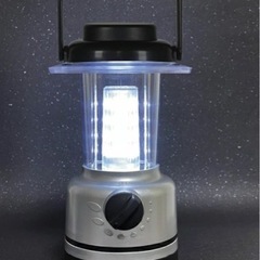 節電グッズ　LED防災調光式ランタン 約9×9×16cm