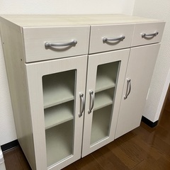 【商談中】食器棚　縦90×横90×幅38