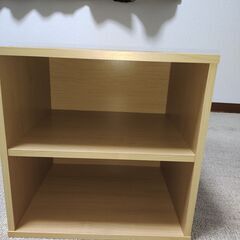 カラーボックス1段の画像