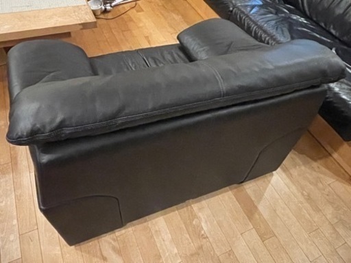 家具 ソファ 本革　シングルソファ