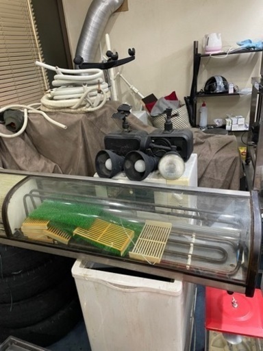 業務用品　たこ焼き機　おでん　　シンク　冷凍庫　ネタケース等　