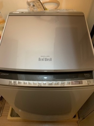 洗濯乾燥機と冷蔵庫