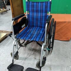 ☆中古￥8,800！KAWAMURA　アルミ標準型　自走用車いす...