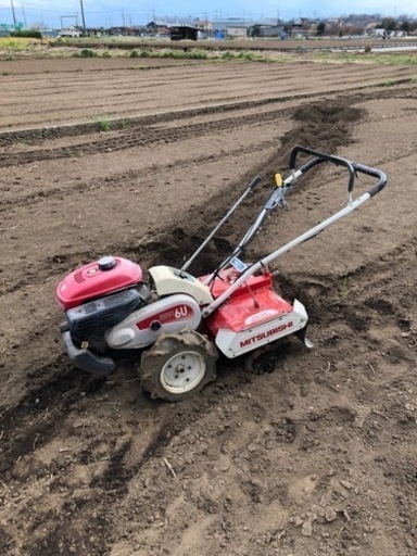 配送可能！操作簡単管理機 ロータ正/逆転 デフロック付 三菱3.5〜6馬力