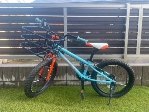 値下げ！ヨツバサイクル 18インチ ハンドル2種類(カゴあり、カゴなし)