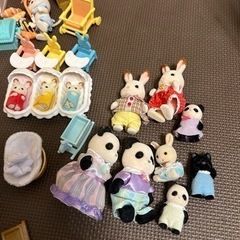 【募集終了しました】シルバニアファミリーセットの画像