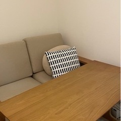 無印良品 リビングでもダイニングでもつかえるテーブル・2・オーク材 