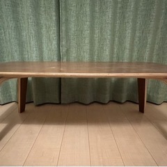 ※予定者決定※ウォールナット 木製 ローテーブル の画像